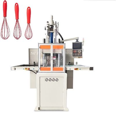 Máquina de moldagem por injecção vertical de duplo deslizamento de alta eficiência para fabricação de moldagem de ovos