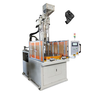 Máquina de moldagem por injecção de plástico rotativa vertical para fabricação de peças de automóveis