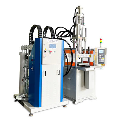 Máquina de moldagem por injecção vertical de silicone líquido para fabricação de espátulas