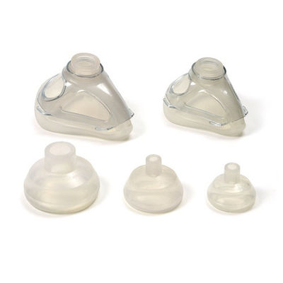 Máquina de moldagem por injecção de silicone líquido de diapositiva única para fazer máscara de anestesia de silicone