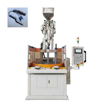 Máquina de moldagem por injecção vertical rotativa de 55 toneladas para fabricação de artigos médicos