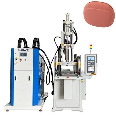 Máquina de moldagem por injecção vertical de silicone líquido de 55 toneladas para fabricação de tampas de fones de ouvido