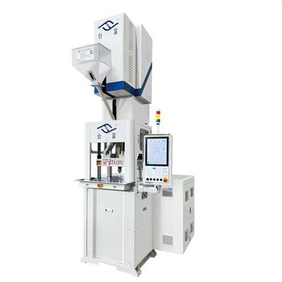 Máquina de moldagem por injecção vertical híbrida elétrica a óleo para fabricação de invólucros de termômetros
