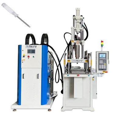 Máquina de moldagem por injecção vertical de silicone líquido de 55 toneladas para fabricação de chave de fenda