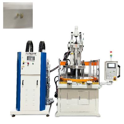 Máquina de moldagem por injecção vertical de silicone líquido de 55 toneladas para fabricação de enchufe de aviação