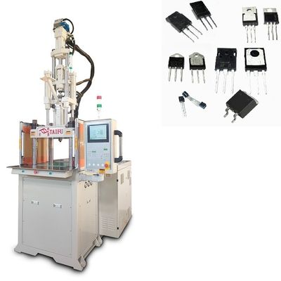 Máquina de moldagem por injecção vertical de alta velocidade de alta produtividade
