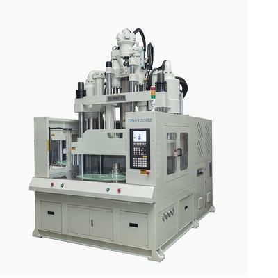 Máquina de moldagem por injecção vertical de mesa rotativa de 120 toneladas para fabricação de cabo de alimentação AC