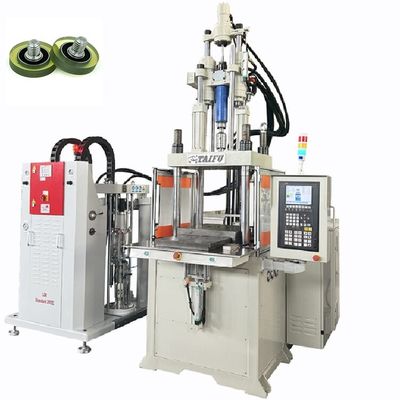 Máquina de moldagem por injecção de silicone líquido para fazer roda de rolagem
