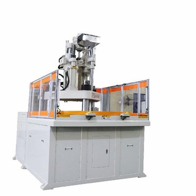 Máquina de moldagem por injecção de plástico rotativa vertical de 160 toneladas para fabricação de colheres descartáveis de plástico