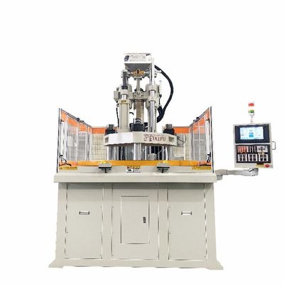Máquina de moldagem por injecção de plástico rotativa vertical de 160 toneladas para fabricação de colheres descartáveis de plástico